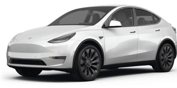 TESLA MODEL Y 2022 7SAYGDEF3NF487001 image
